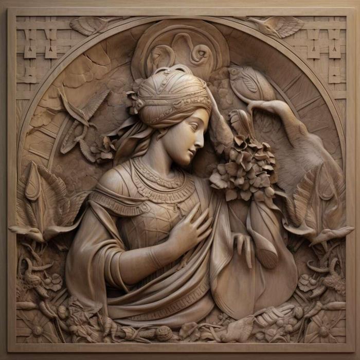 نموذج ثلاثي الأبعاد لآلة CNC 3D Art 